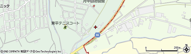 埼玉県東松山市東平1139周辺の地図