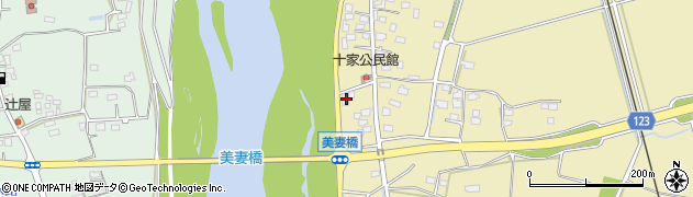 茨城県常総市中妻町3999周辺の地図