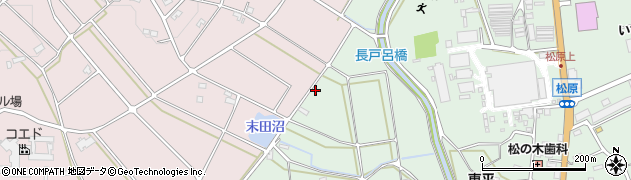 埼玉県東松山市東平1599周辺の地図
