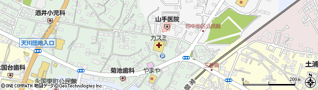 株式会社カスミ　高津店周辺の地図