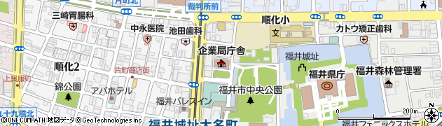 福井市役所　企業局・上下水道経営部上下水道サービス課周辺の地図