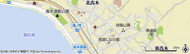 長野県諏訪郡下諏訪町8866周辺の地図