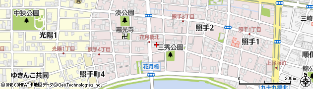 福井洋洗所周辺の地図