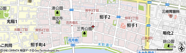 福井県福井市照手周辺の地図