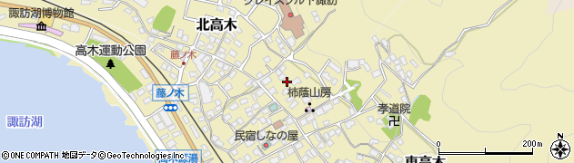 長野県諏訪郡下諏訪町9335-6周辺の地図