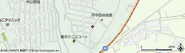 埼玉県東松山市東平1248周辺の地図