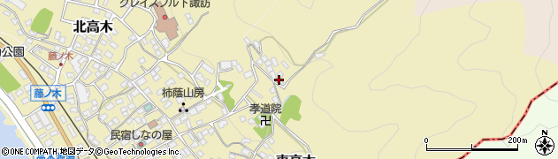 長野県諏訪郡下諏訪町9877周辺の地図