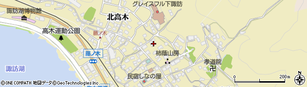 長野県諏訪郡下諏訪町9335周辺の地図