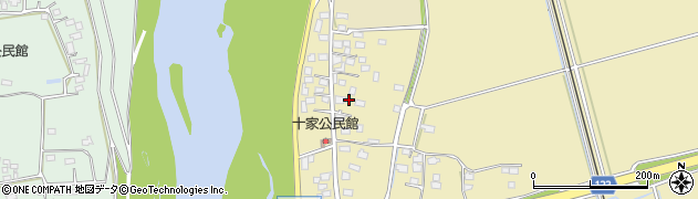 茨城県常総市中妻町4080周辺の地図
