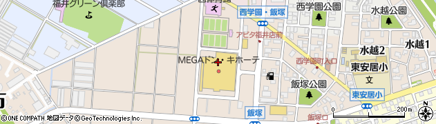 アピタ福井店西洋菓子倶楽部周辺の地図