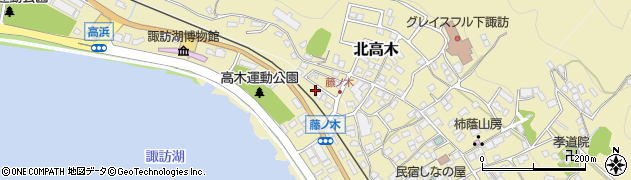 長野県諏訪郡下諏訪町8848-5周辺の地図