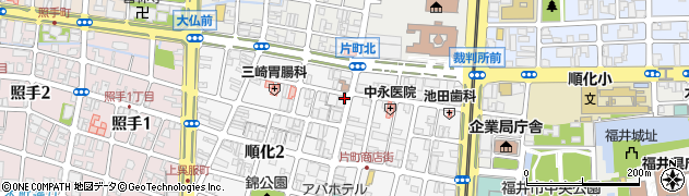いちろくらーめん 片町本通り店周辺の地図