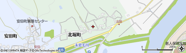 福井県福井市北堀町6周辺の地図