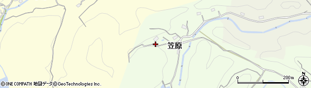 埼玉県比企郡小川町笠原549周辺の地図
