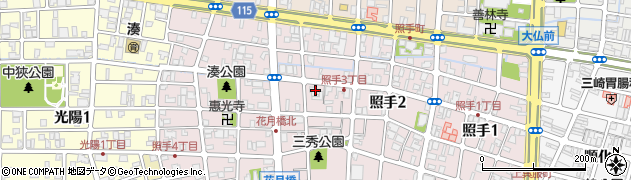 福井県福井市照手3丁目周辺の地図