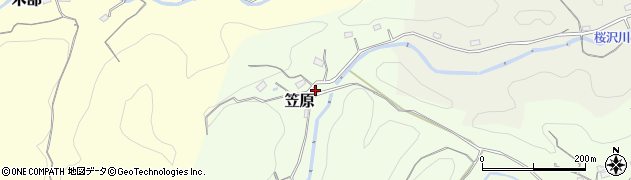 埼玉県比企郡小川町笠原578周辺の地図