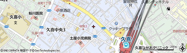 武蔵野銀行久喜住宅ローンセンター周辺の地図