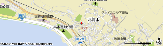 長野県諏訪郡下諏訪町9489-4周辺の地図