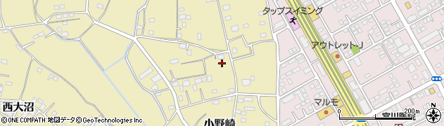 茨城県つくば市小野崎1013周辺の地図