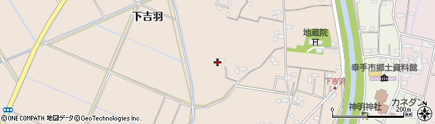 埼玉県幸手市下吉羽341周辺の地図