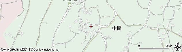 茨城県行方市中根276周辺の地図