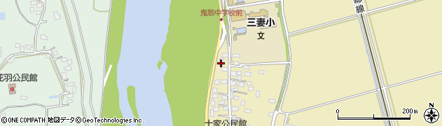 茨城県常総市中妻町4020周辺の地図