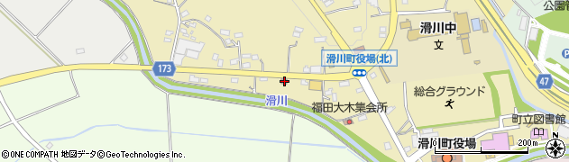 滑川福田郵便局 ＡＴＭ周辺の地図