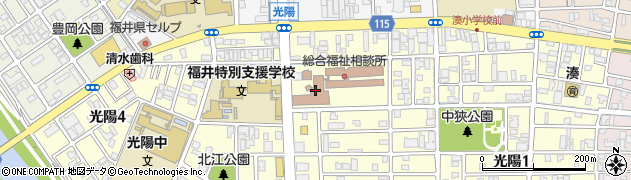福井県社会福祉協議会福祉サービス苦情相談窓口周辺の地図