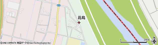 埼玉県幸手市花島周辺の地図