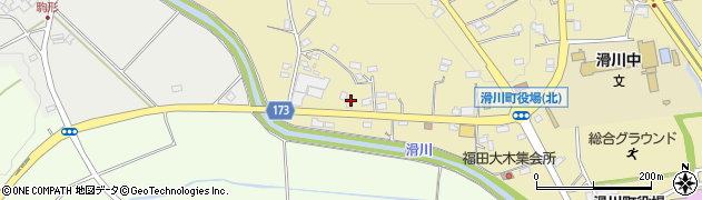 中村オートパーツ株式会社　滑川営業所周辺の地図