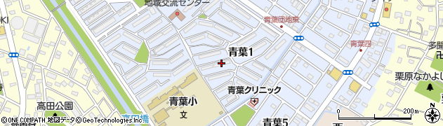 公団久喜青葉団地１－１６周辺の地図