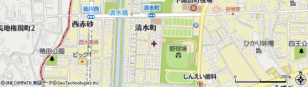 長野県諏訪郡下諏訪町4488-88周辺の地図