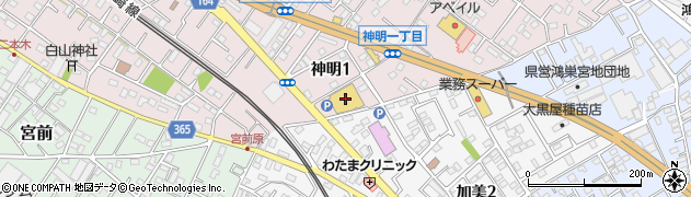 ＦＯＯＤ　ＯＦＦストッカー鴻巣店周辺の地図
