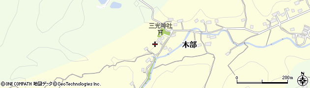 埼玉県比企郡小川町木部462周辺の地図