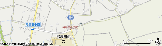 茨城県坂東市弓田2690周辺の地図