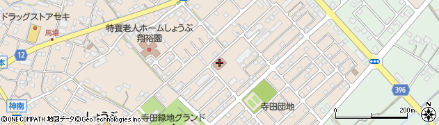 菖蒲郵便局周辺の地図