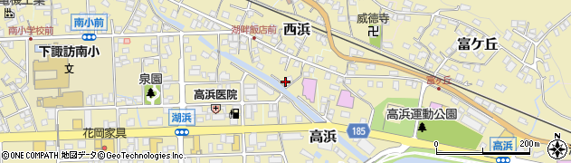 長野県諏訪郡下諏訪町6303周辺の地図
