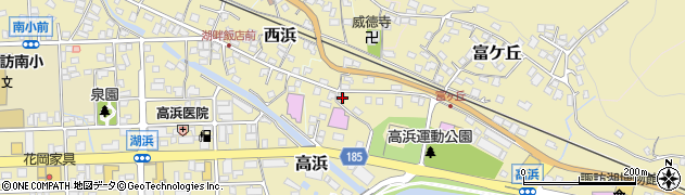 長野県諏訪郡下諏訪町6319周辺の地図