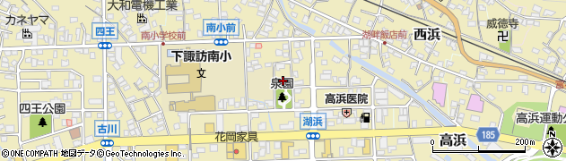 長野県諏訪郡下諏訪町6166周辺の地図
