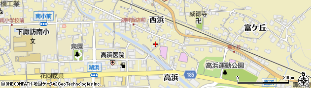 長野県諏訪郡下諏訪町6301-14周辺の地図