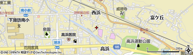 長野県諏訪郡下諏訪町6301-15周辺の地図