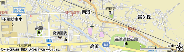 長野県諏訪郡下諏訪町6301-8周辺の地図