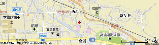 長野県諏訪郡下諏訪町6301-9周辺の地図