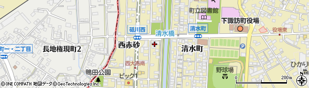 長野県諏訪郡下諏訪町4356-2周辺の地図