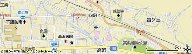 長野県諏訪郡下諏訪町6301-12周辺の地図