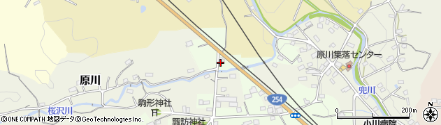 埼玉県比企郡小川町笠原209周辺の地図
