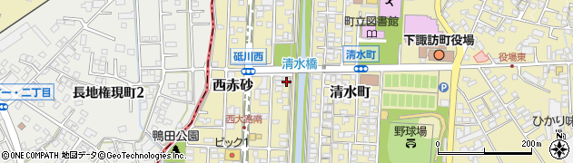 長野県諏訪郡下諏訪町4356-14周辺の地図