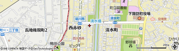 長野県諏訪郡下諏訪町4356-1周辺の地図