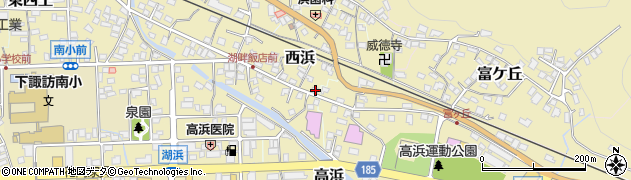 長野県諏訪郡下諏訪町6301周辺の地図