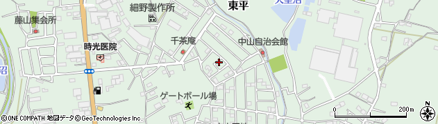 埼玉県東松山市東平1871周辺の地図